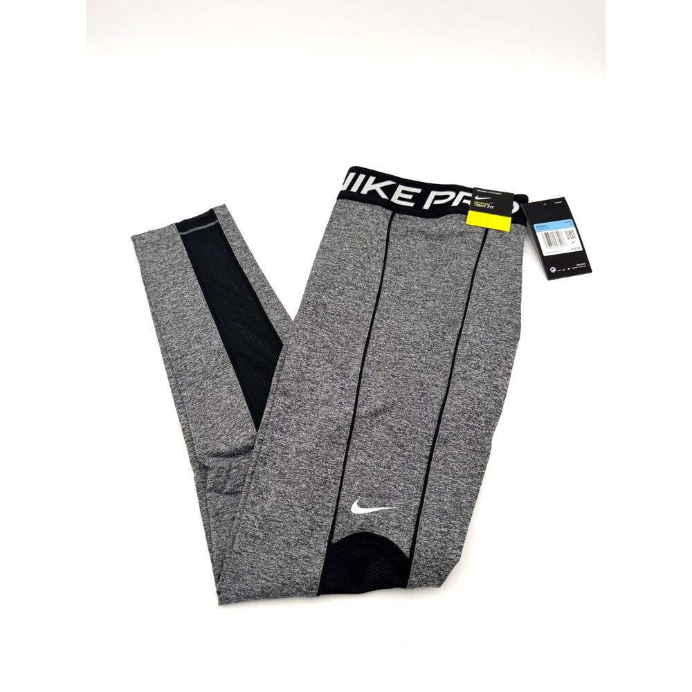 New Nike Pro Women's Space Dye Compression Tights MEDIUM